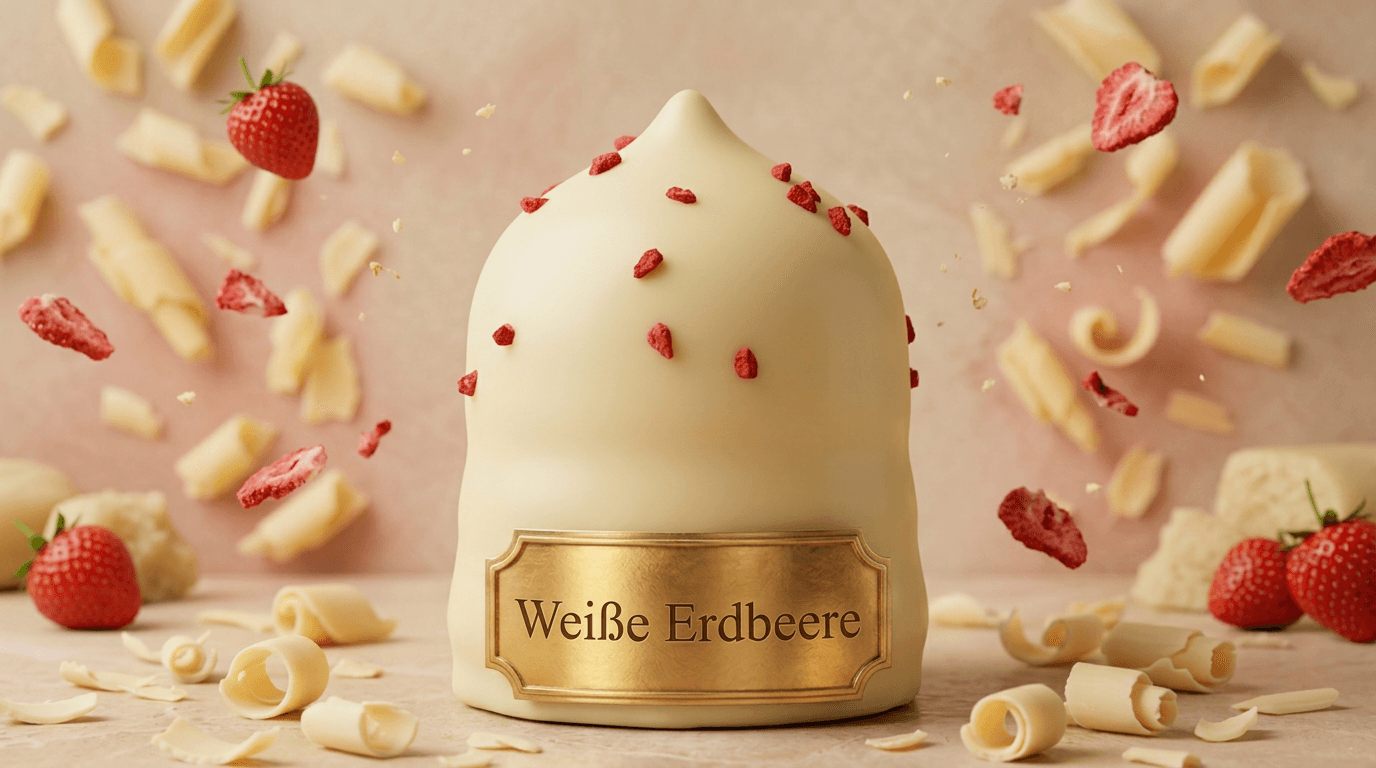 Weiße Erdbeere